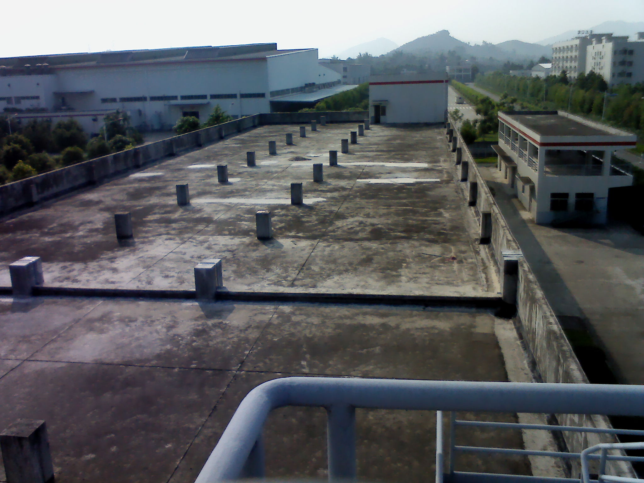 五羊本田技術大樓滲漏紅外成像檢測