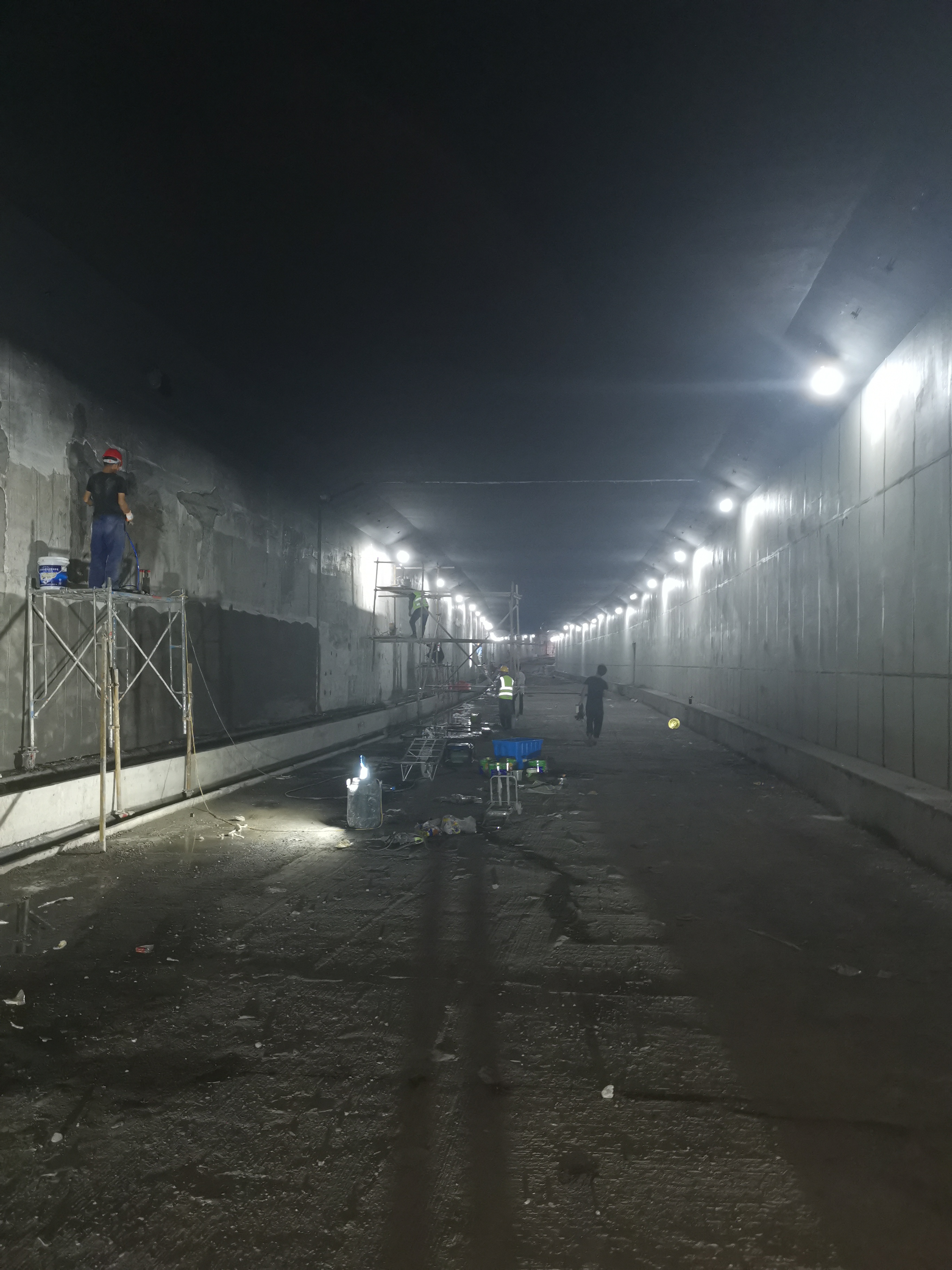 杭州臨安區(qū)望湖路隧道滲漏水維修工程