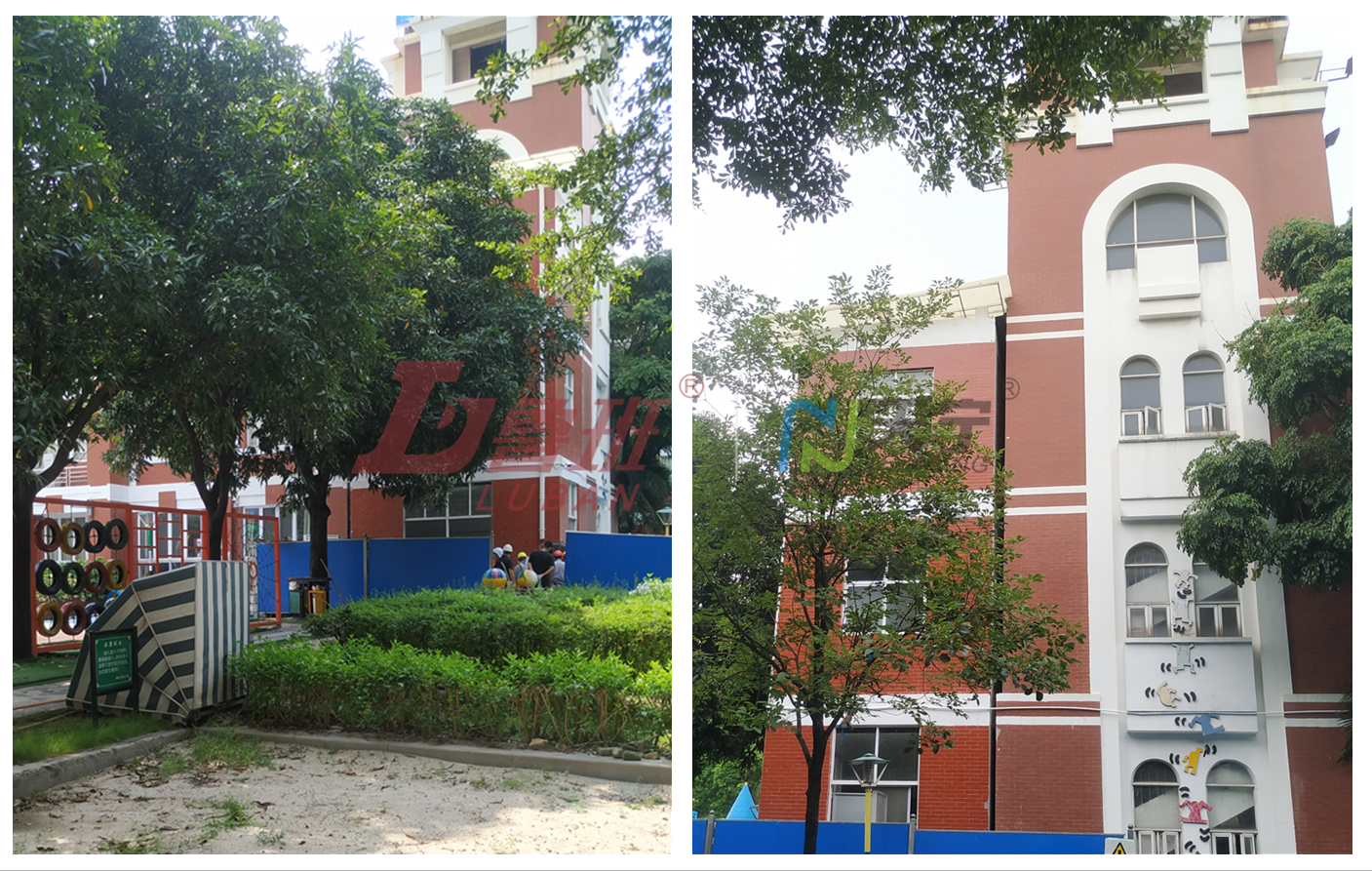 碧桂花城幼兒園基礎加固糾偏工程