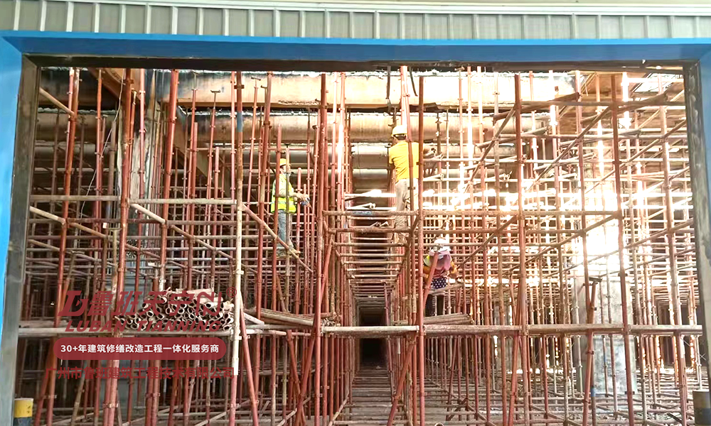 江門某電子科技公司工廠火災后修繕改造裝修總承包工程